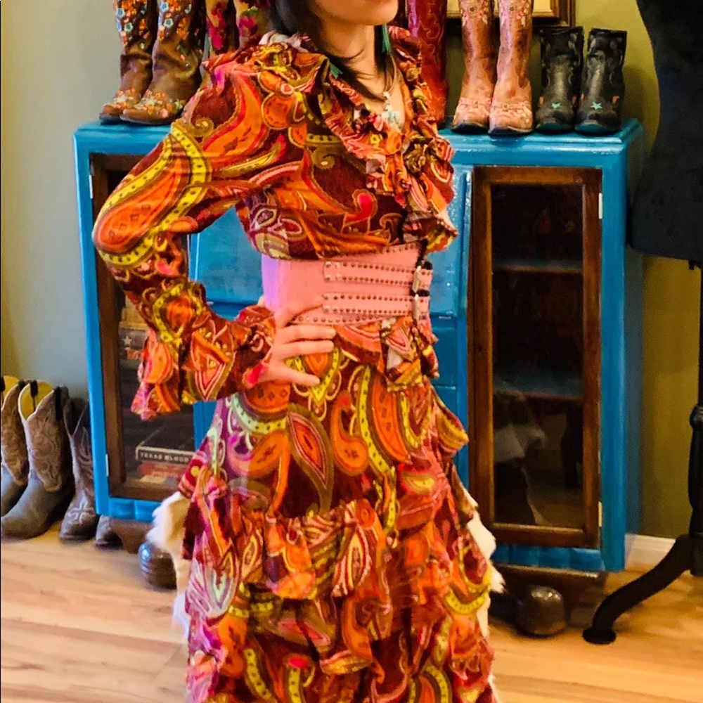 Double D Ranch Fiesta Skirt and Top - Small